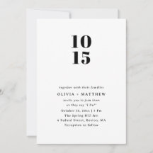 Moderne saubere minimalistische Hochzeit | Foto + 