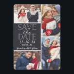 Moderne Save the Date 4-Foto Collage<br><div class="desc"></div>