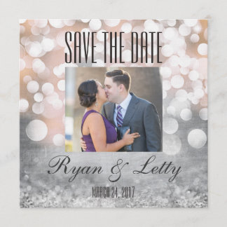 Moderne Save the Date Foto Cards