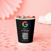 Moderne Scan-to-Review-Google-QR-Code-Geschäftssch