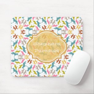 Moderne Schäferhunde Mousepad