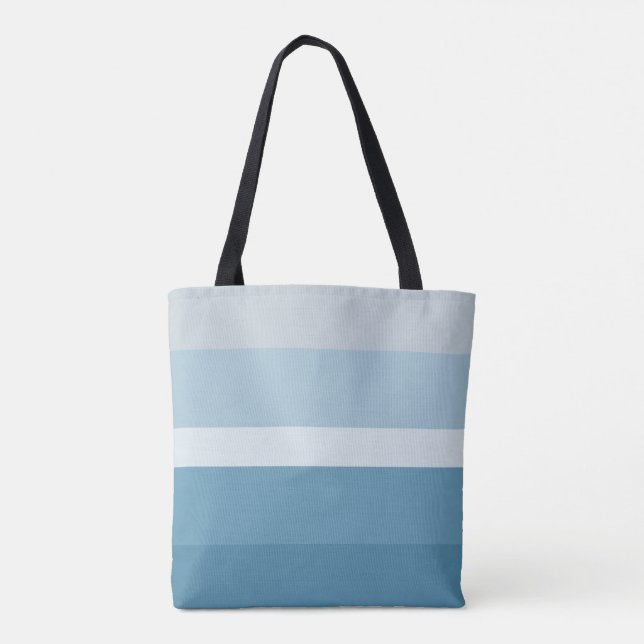 Moderne Schatten der aquamarinen blauen grüne Tasche (Rückseite)