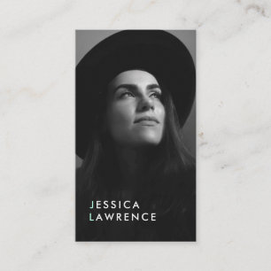 Moderne Schauspielermodelle Visitenkarte