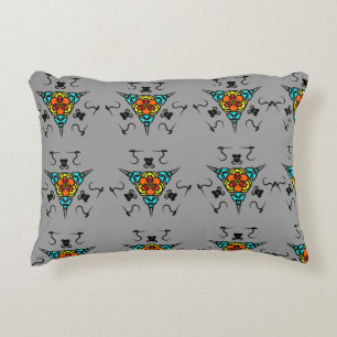 "Moderne Schiefer-Mandala" Dekokissen