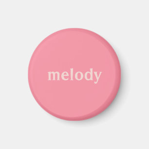 Moderne Schlafzimmmer rosa Name Magnet