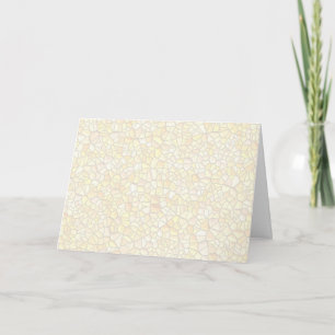 Moderne schlichte elegante professionelle Mosaikge Karte
