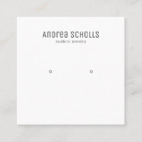 Moderne Schmuckstute Earring Display