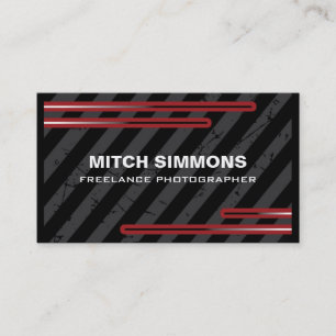 Moderne Schmutz-Visitenkarten Visitenkarte