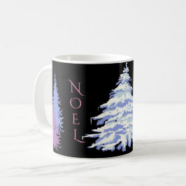 Moderne SchneebaumverÄNDERUNG FARBE Weihnachten Kaffeetasse