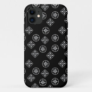 Moderne Schneeflocken aus dem Mittelalter Case-Mate iPhone Hülle