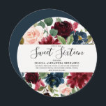 Moderne, schöne Rote Blume Elegant Sweet 16 Einladung<br><div class="desc">Modern Beautiful Red Blume Elegant Sweet 16 Einladung Siehe Matching Kollektion in Niche und Nest Store</div>