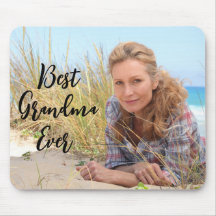 Moderne Schrift Best Grandma Ever Foto