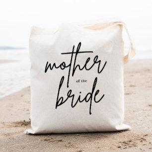Moderne Schrift Brautmutter-Tasche Tragetasche