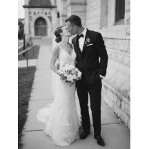 Moderne Schrift Herz 2 Foto Hochzeit