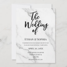 Moderne Schrift Ihr seid zu unserer Hochzeit einge