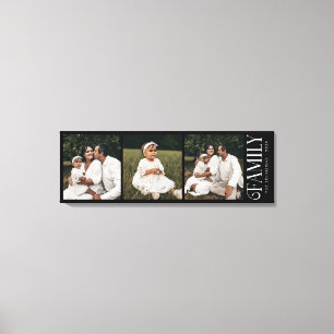 Moderne Schriftfamilie Benutzerdefiniert 3 Fotos N Leinwanddruck