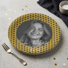 Moderne Schwarz-Weiß-Foto 21. Geburtstag Save th