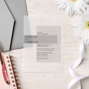 Moderne Schwarz-Weiß-Hochzeit