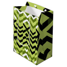 Moderne Schwarz-Weiß-Wasabi-Geometrie-Scharfe-Kuns