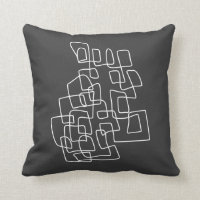 Moderne Schwarz-weiße moderne Kunst der Abstrakten