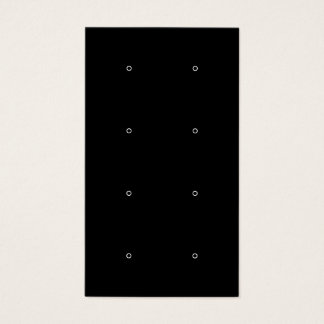 Moderne schwarz-weiße Ohrring-Grafikkarte