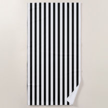 Moderne schwarz-weiße Streifen-Muster elegant