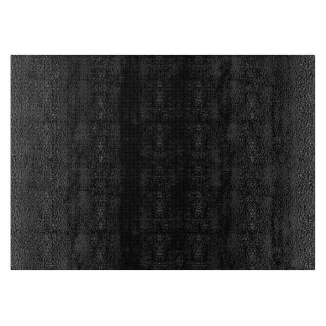 Moderne schwarze Beschaffenheit Schneidebrett (Vorderseite)
