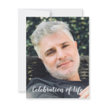 Moderne Schwarze Feier mit Foto