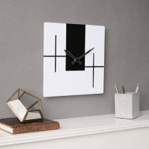 Moderne schwarze rechteckige Box