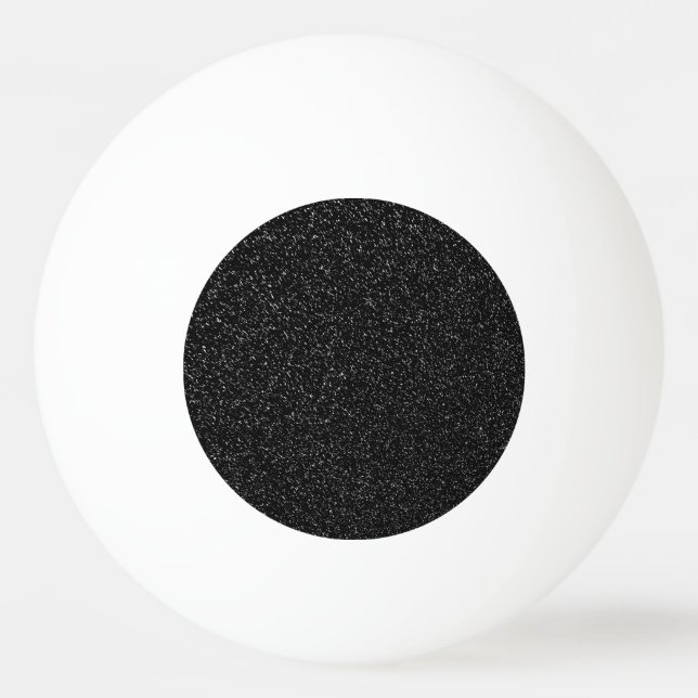 Moderne schwarze Steinart - Raum Tischtennisball (Vorderseite)