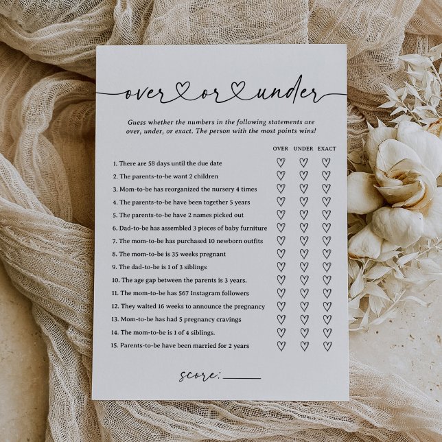 Moderne Script-Kinderdusche über oder unter dem Sp Einladung (Von Creator hochgeladen)