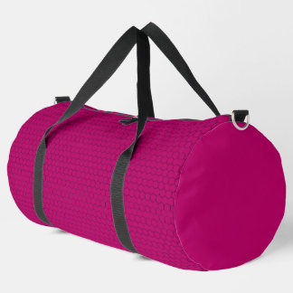 Moderne sechseckige Gitter geometrische Muster BB0 Duffle Bag