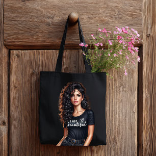 Moderne Selbstbewusste Wunderschöne Freche Mädchen Tasche