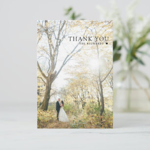 Moderne Seriosität danke Ihnen für die Hochzeitfot