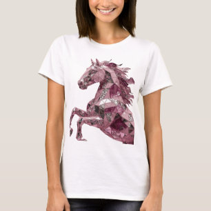 Moderne Silber ABSTRACT ART Mode Druck v2 T-Shirt