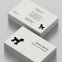Moderne Silhouette-Hundepflege