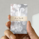 Moderne Silver & Gold Haar Stylist Ernennung Terminkarte<br><div class="desc">Moderne Silver & Gold Hair Stylist Termine Business Cards.</div>