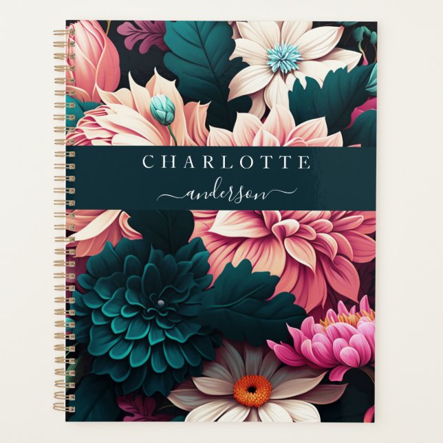 Moderne, simple, élégant, planificateur de fleurs (Devant)