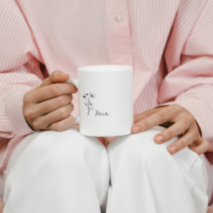 Moderne simple Nana Mug