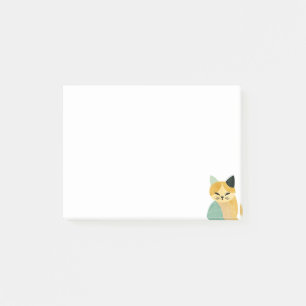 Moderne skandinavische minimalistische geometrisch post-it klebezettel