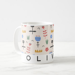 Moderne skandinavische Tasse Personalisiertes Ge