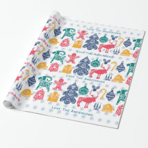 Moderne skandinavische WeihnachtsFolklore