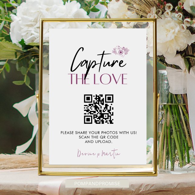 Moderne Skripterfassung Der QR-Code der Liebe Begleitkarte (Von Creator hochgeladen)
