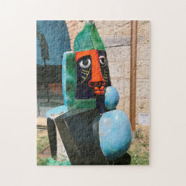 Moderne Skulptur Grand Bouddha in Biot Frankreich