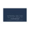 Moderne Sleek Elegante Navy Blue Business Card
