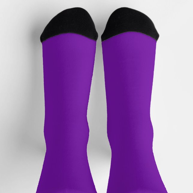 Moderne Socken für Lila Crew (Oben)