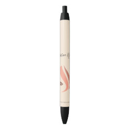 Moderne Soft Peach und Earthy Makeup Artist Simple Kugelschreiber