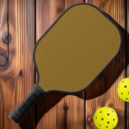 Moderne Solid-Warm-Wüstenfarbe Mitte des Jahrhunde Pickleball Schläger
