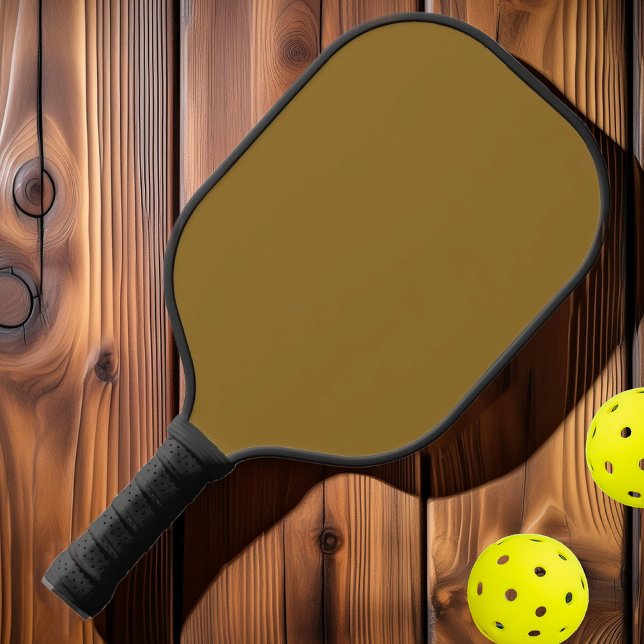 Moderne Solid-Warm-Wüstenfarbe Mitte des Jahrhunde Pickleball Schläger (Von Creator hochgeladen)
