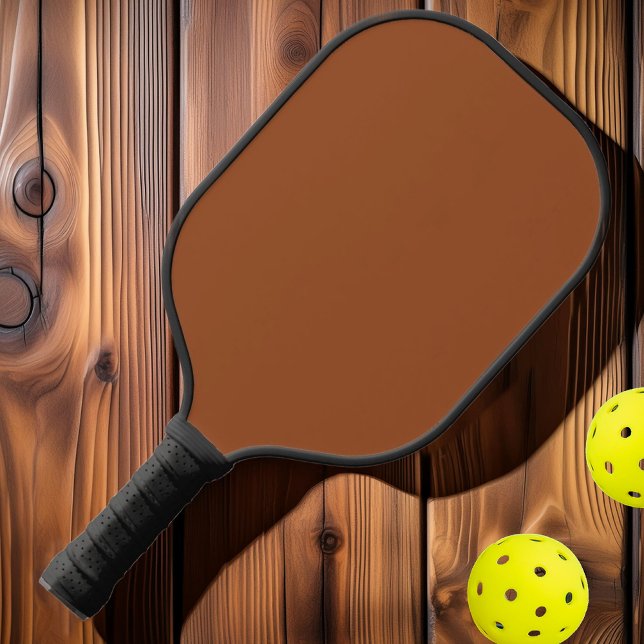 Moderne Solid-Wüste-Sonnenfarbe Mitte des Jahrhund Pickleball Schläger (Von Creator hochgeladen)